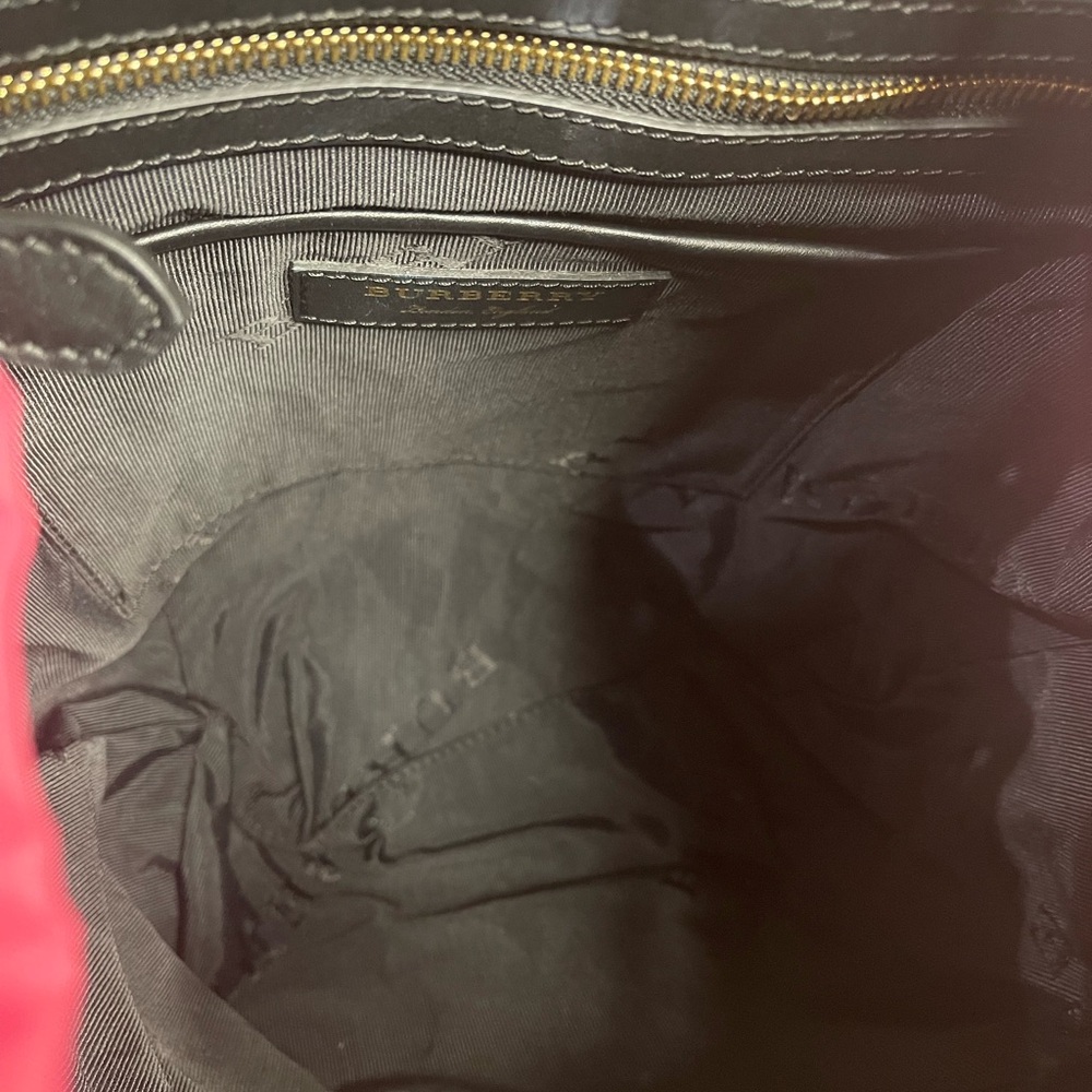 Burberry Raspberry Pink Nylon Backpack - image 6